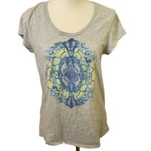 Soft abstract gray tshirt in M